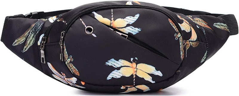DAITET Crossbody Fanny Pack for Men&Women,Large Waist Bag & Hip Bum Bag with Adjustable Strap for Outdoors Workout Traveling Casual Running Hiking Cycling - Image 1